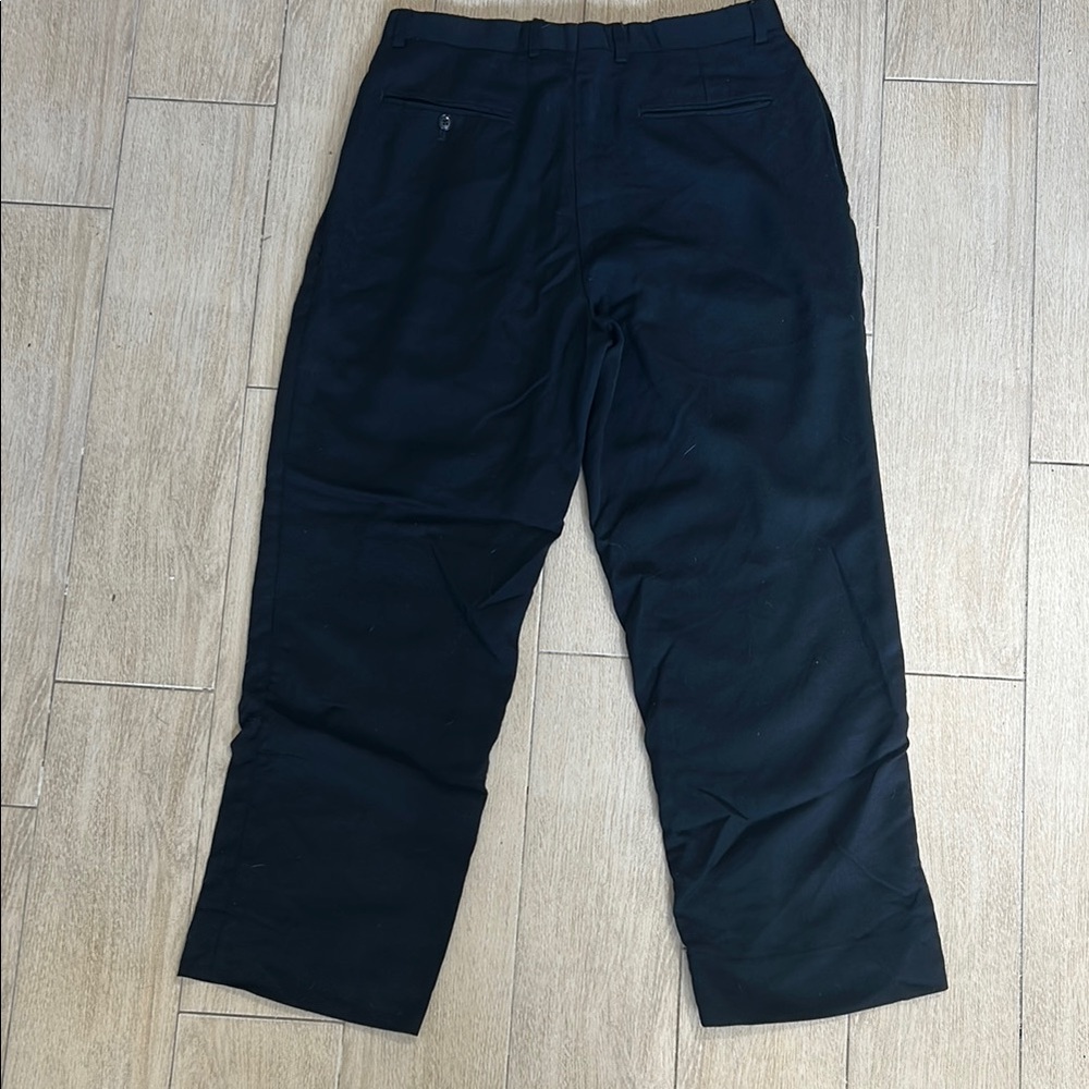 Women’s Black Wide Leg Dress Pants with Tailored Fit - Picture 2 of 6